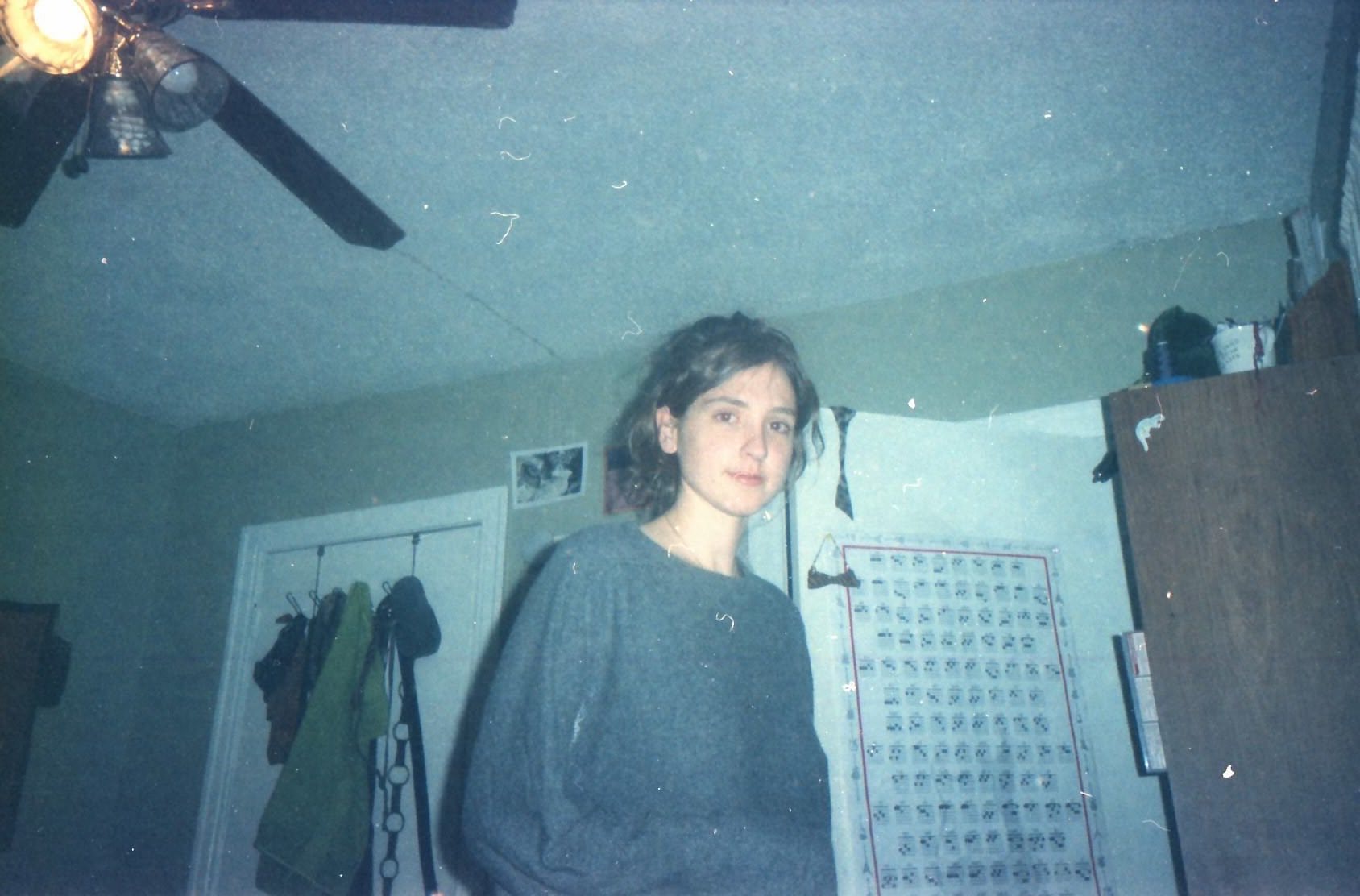 In my bedroom on Avenue H, taken by Paul